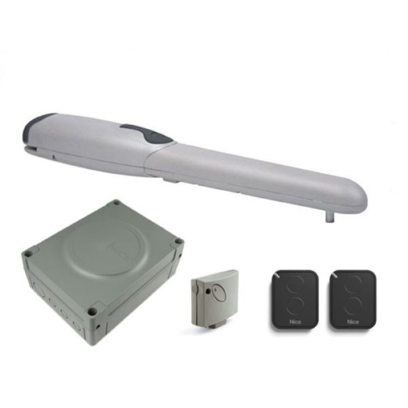 Kit motor para puerta automática con mandos a distancia.